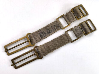 British RAF Pattern 1937, pair of Brace attachments, reused after WWII by Danish Army. You will receice one ( 1 ) Set of 2