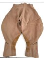 British WWII Army riding breeches, made by "J.G. Plumb & Son, Mlitary outfitters, Westminster"  uncleaned