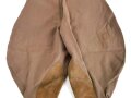 British WWII Army riding breeches, made by "J.G. Plumb & Son, Mlitary outfitters, Westminster"  uncleaned