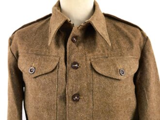 British 1944 dated Battle Dress Blouse, Size 12. Very...