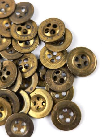 British Military brass buttons lot