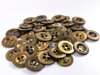 British Military brass buttons lot