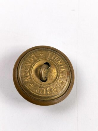British Military brass button "HONI SOIT QUI MAL Y...