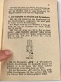 H.Dv.100/1 " Ausbildungsvorschrift für Krankenträger und Sanitätskompanien" Heft 1: Krankenträgerausbildung, Berlin 1938 mit 44 Seiten