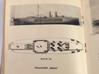 "Was man über die Kriegsschiffs-Typen wissen muß" Sonderdruck des Oberkommandos der Kriegsmarine mit 72 Seiten, sehr guter Zustand
