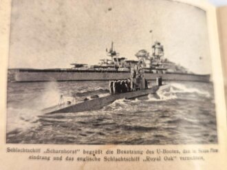 "Wie komme ich zur Kriegsmarine" Herausgegeben vom Oberkommando der Kriegsmarine, kleinformat, 24 Seiten
