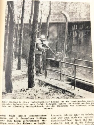 "Die letzten Tage von Nürnberg" Nach einem Tatsachenbericht. 160 Seiten, , gedruckt 1952