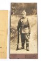 1.Weltkrieg, Schießbuch und Foto eines Angehörigen Infanterie Regiment 121