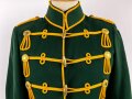 Preussen, Atilla eines Angehörigen Husaren Regiment 6 oder 10. Eigentumstück mit diversen Beschädigungen und Reparaturstellen