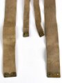 British WWII, Pair of Pattern 1937 Haversack shoulder straps (Left and right  webbing L straps ) used. A set of brass buckles included ( no picture )