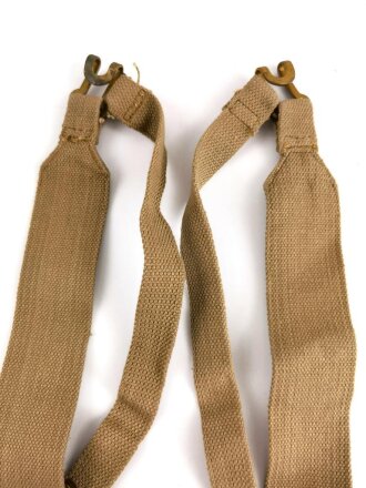 British WWII, Pair of Pattern 1937 Haversack shoulder...