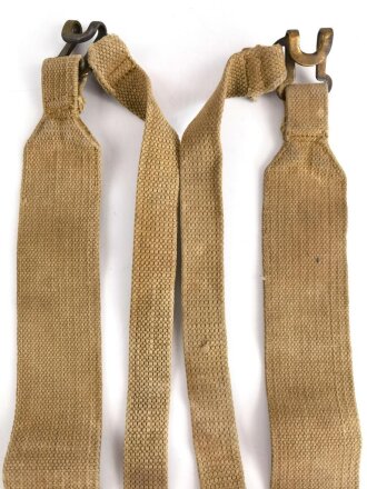 British WWII, Pair of Pattern 1937 Haversack shoulder...