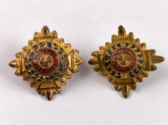 British Officers rank Star, set of two