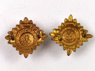 British Officers rank Star, set of two