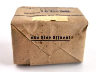 Pack "100g gewöhnliche Watte" datiert 1943