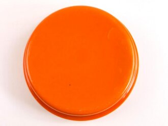 Butterdose Wehrmacht Orange, gebraucht