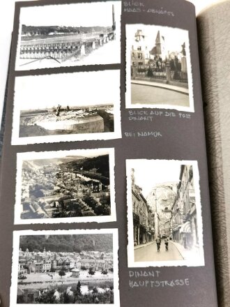 Heer, Fotoalbum mit 160 sauber beschrifteten Fotos. Frankreich, Rumänien , Bulgarien, Griechenland.