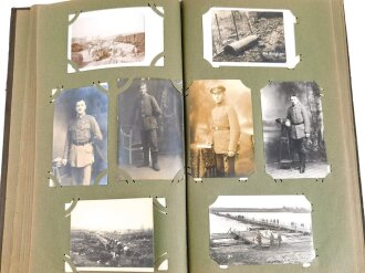 1.Weltkrieg, Album mit 113 Fotos und Ansichtskarten