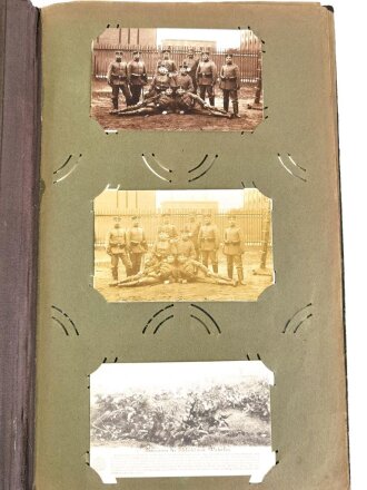 1.Weltkrieg, Album mit 113 Fotos und Ansichtskarten