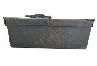 Mir unbekannter Transpostkasten Wehrmacht. Originallack, Maße 19 x 30 x 6,5cm