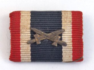 Bandspange, Kriegsverdienstkreuz 2. Klasse mit...