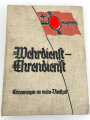 Leeres Fotoalbum " Erinnerungen an meine Dienstzeit Panzer Regiment 3" DIN A4