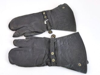 Luftwaffe, Paar Lederhandschuhe für fliegendes Personal, Kammerstücke von 1939