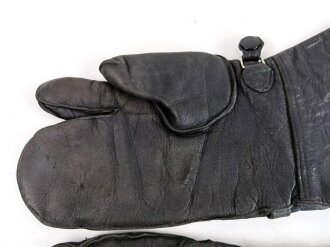 Luftwaffe, Paar Lederhandschuhe für fliegendes Personal, Kammerstücke von 1939