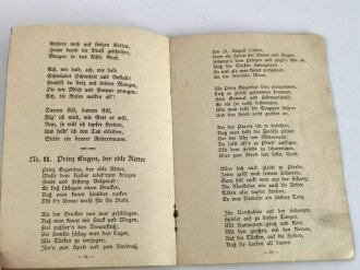 "Deutsche Lieder 1914" 32 Seiten, stärker gebraucht