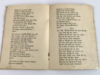 "Deutsche Lieder 1914" 32 Seiten, stärker gebraucht