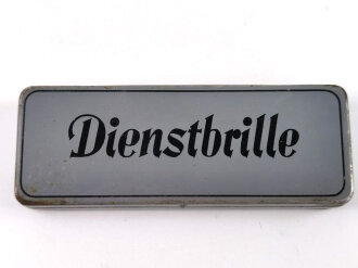 Dienstbrille Wehrmacht, komplett, getragen