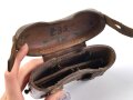 1.Weltkrieg, Patronentasche M1887 datiert 1915, getragenes Stück, leicht defekt