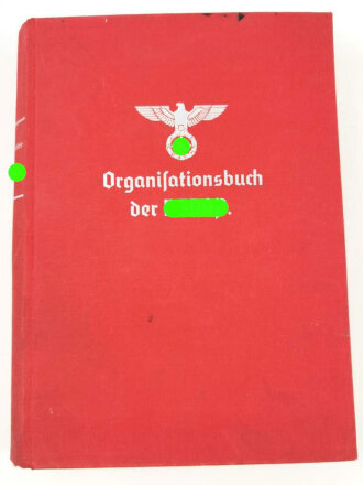 Organisationsbuch der NSDAP, Ausgabe 1936. Gebraucht,...