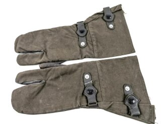 Paar Handschuhe für Kradmelder der Wehrmacht. Leicht getragenes Paar, Grösse 10