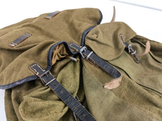 Gebirgsjäger Rucksack mit Rahmen. Sehr guter Zustand, mit Reichsbetriebsnummer