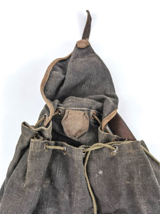 Luftwaffe  Rucksack , getragenes Stück , die Riemen aus Koppeltragegestell des Heeres. Nachkriegsfertigung ?