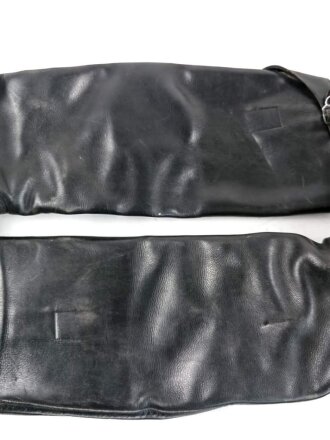 Paar Stiefel für Offiziere der Wehrmacht. Getragenes Paar, Leder weich, Sohlenlänge 28,5cm