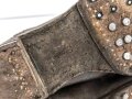 Paar Marschstiefel für Mannschaften der Wehrmacht. Ungeschwärztes Paar, nicht gereinigt. Sohlenlänge 31cm