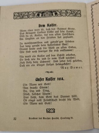 "Heil Kaiser Dir!", 32 Seiten,gebraucht