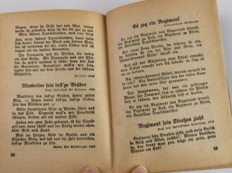 Lieder der Jugend "Uns geht die Sonne nicht unter." datiert 1941, 170 Seiten, DIN A6