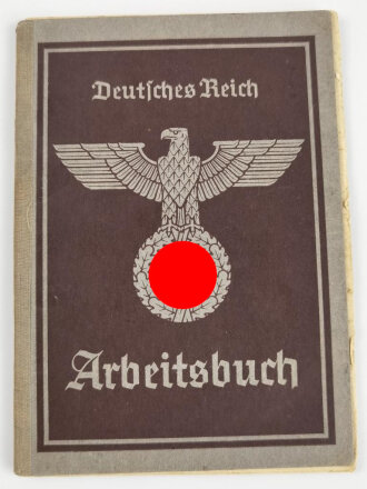 Arbeitsbuch und Urlaubschein eines Obw. d. Gend.d.Res. Gendarmerie-Kreis Mährisch Trübau der  am 7.Mai 1945 wegen Absetzbewegungen beurlaubt wurde