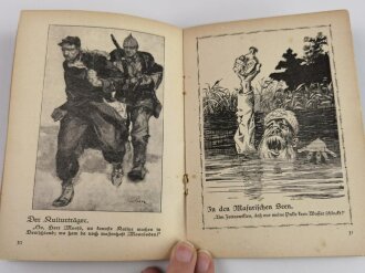 "Humor im Tornister" datiert 1915, 63, Seiten