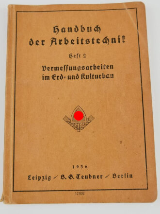 Reichsarbeitsdienst "Handbuch der...