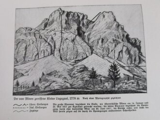 "Helden in Feld und Eis" Bergkrieg in Tirol und Kärnten, datiert 1941, 78 Seiten, DIN A5