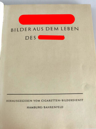 Sammelbilderalbum " Adolf Hitler" komplett