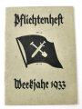 Reichsarbeitsdienst der Männer, Nachlass des Feldmeister Herbert Kolbe