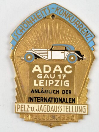 ADAC Kühlerplakette, Teilemailliert, Höhe 92mm,...