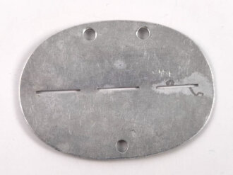 Erkennungsmarke Wehrmacht aus Aluminium eines...