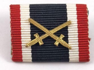 Bandspange, Kriegsverdienstkreuz mit Schwertern 2. Klasse, Breite 25mm