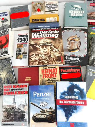 Konvolut Literatur Neuzeit, nicht auf Vollständigkeit oder Zustand geprüft.